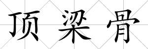 頂梁骨