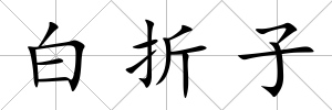 白折子