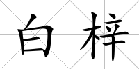 白梓