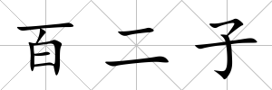 百二子