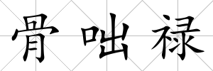 骨咄祿