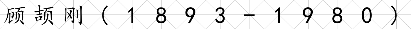 顧頡剛(1893-1980)