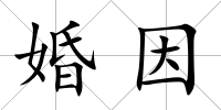 婚因