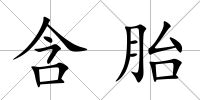 含胎