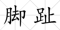 腳趾