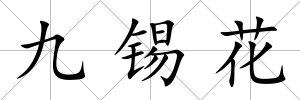九錫花