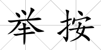 舉按