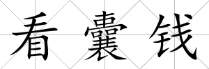 看囊錢