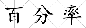百分率