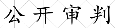 公開審判
