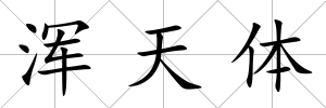 渾天體