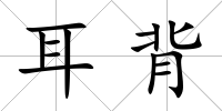 耳背