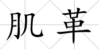 肌革