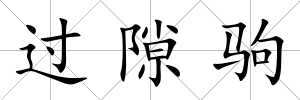 過隙駒