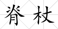 脊杖