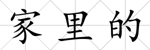 家里的
