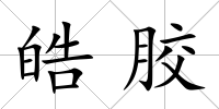 皓膠