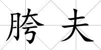 胯夫