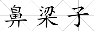 鼻梁子