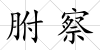 胕察