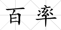 百率
