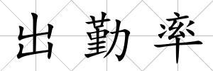 出勤率