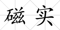 磁實