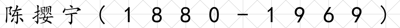 陳攖寧(1880-1969)