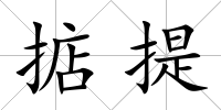 掂提