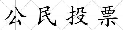公民投票
