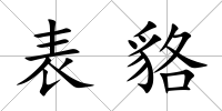 表貉