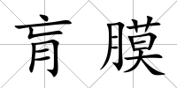 肓膜