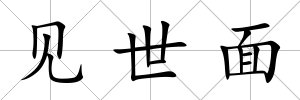 見世面