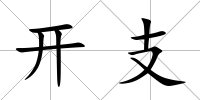 開支