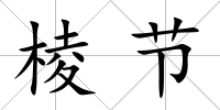 棱節