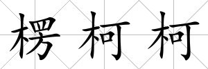 楞柯柯