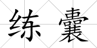 練囊