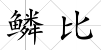 鱗比