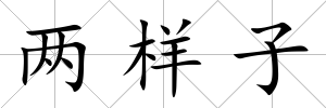 兩樣子