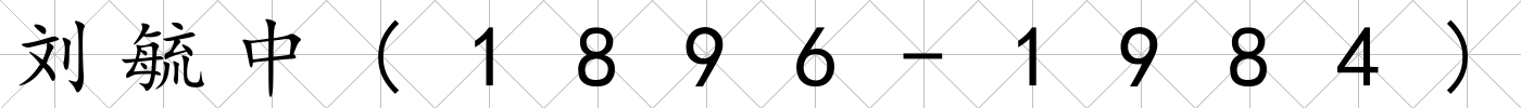 劉毓中(1896-1984)