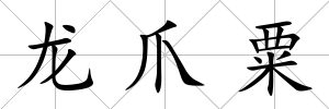 龍爪粟
