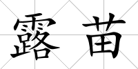 露苗
