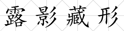 露影藏形