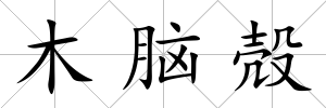 木腦殻