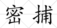 密捕