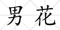男花