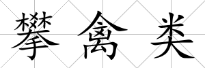 攀禽類