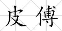 皮傅