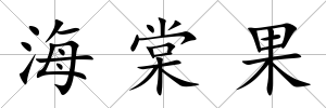 海棠果