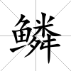 鱗
